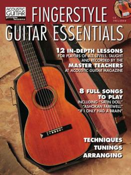 Paperback Fingerstyle Guitar Essentials [With CD] Book
