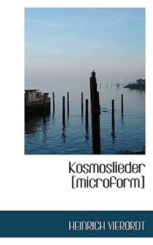 Paperback Kosmoslieder [Microform] Book