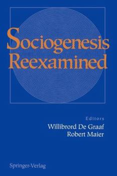 Paperback Sociogenesis Reexamined Book