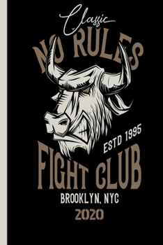 Paperback Classic No Rules Figth Club ESTD 1995 Brooklyn NYC 2020: Great calendar 2020 for bodybuilder. Schedule your races. No more missing events with this no Book