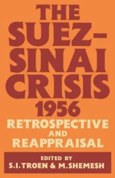 Hardcover Suez Sinai Crisis Book