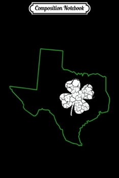 Paperback Composition Notebook: St. Patrick's Day US Flag Irish Firefighter Wife Gift Journal/Notebook Blank Lined Ruled 6x9 100 Pages Book