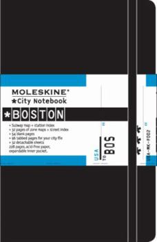 Hardcover Moleskine City Notebook Boston Book