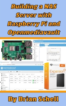 Paperback Building a NAS Server with Raspberry Pi and Openmediavault Book