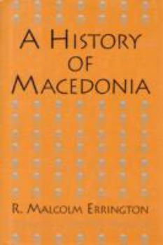 Hardcover History of Macedonia Book