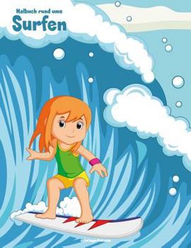 Paperback Malbuch rund ums Surfen 1 [German] Book
