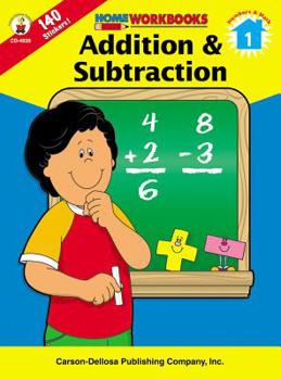 Paperback Addition & Subtraction, Grade 1 (Home Workbooks) Book