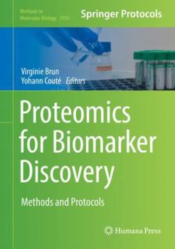 Hardcover Proteomics for Biomarker Discovery: Methods and Protocols Book
