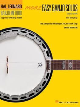 Paperback More Easy Banjo Solos: For 5-String Banjo Book