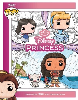 Paperback Disney Princess: The Official Funko Pop! Coloring Book