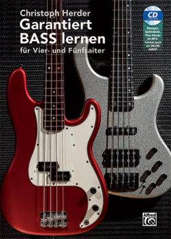 Paperback Garantiert Bass Lernen: Für Vier- Und Fünfsaiter, Book, CD & Online Audio [German] Book