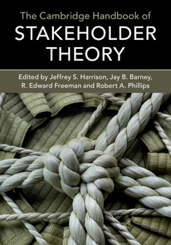 Paperback The Cambridge Handbook of Stakeholder Theory Book