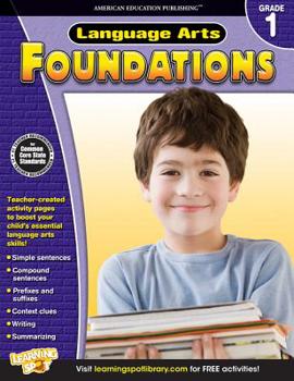 Paperback Language Arts Foundations, Grade 1 Book