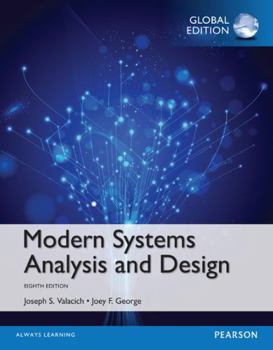 Modern Systems Analysis and Design