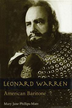 Hardcover Leonard Warren: American Baritone Book