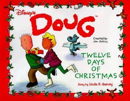 Hardcover Disney's Doug Twelve Days of Christmas Book