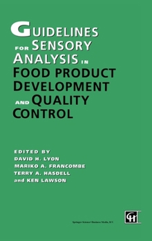 Paperback Guidelines for Sensory Analysis in Food Product Development and Quality Control Book