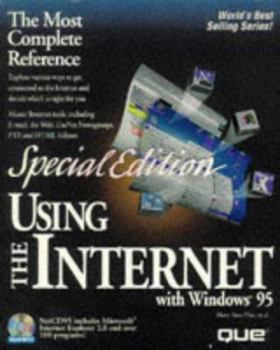 Paperback Using the Internet with Windows 95 with CD-ROM Book