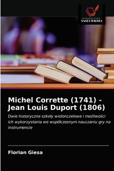 Paperback Michel Corrette (1741) - Jean Louis Duport (1806) [Polish] Book