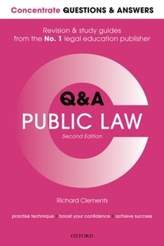 Paperback Concentrate Q&A Public Law 2e: Law Revision and Study Guide Book