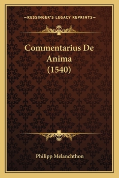 Paperback Commentarius De Anima (1540) [Latin] Book
