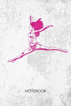 BULLET DOTTED JOURNAL: Dancing Teacher Notebook Dotted Grid a5 6x9 120 Pages - Street Dance Planner Dance Girl Diary Dancer Gift - Dance Couple Dance Partner Gift Idea for Men and Women