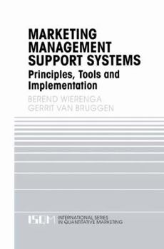 Hardcover Marketing Management Support Systems: Principles, Tools, and Implementation Book