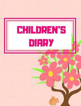 Paperback Children's Diary: Ages 4-8 Childhood Learning, Preschool Activity Book 100 Pages Size 8.5x11 Inch Book