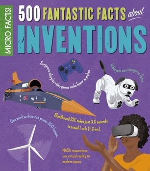 Paperback Micro Facts!: 500 Fantastic Facts about Inventions Book
