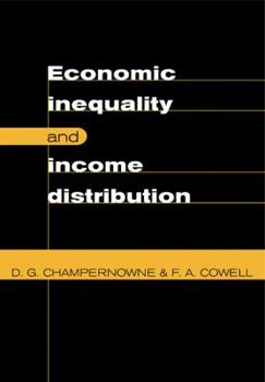 Paperback Economic Inequality and Income Distribution Book