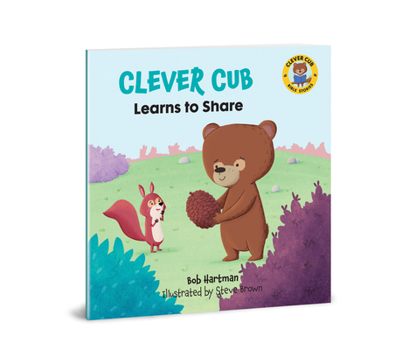 Paperback Clever Cub Learns to Share Book