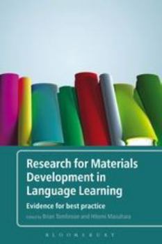 Paperback Research for Materials Development in Language Learning: Evidence For Best Practice Book