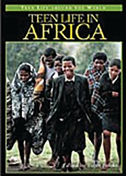 Hardcover Teen Life in Africa Book