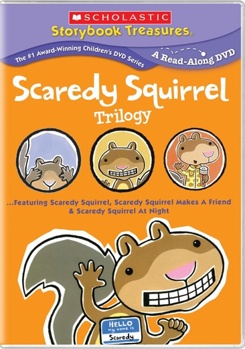 DVD Scaredy Squirrel Trilogy Book