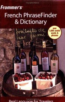 Paperback Frommer's French PhraseFinder & Dictionary Book
