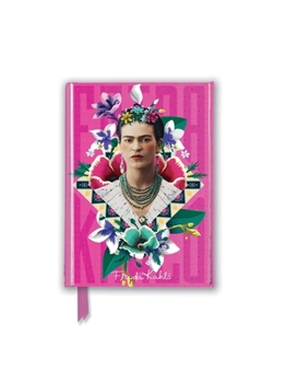 Hardcover Frida Kahlo Pink (Foiled Pocket Journal) Book