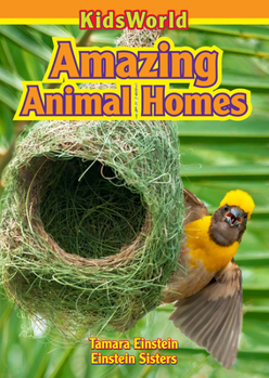 Paperback Amazing Animal Homes Book