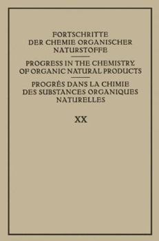 Paperback Fortschritte Der Chemie Organischer Naturstoffe / Progress in the Chemistry of Organic Natural Products / Progrès Dans La Chimie Des Substances Organi Book