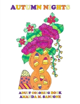 Paperback Autumn Nights: Adult Coloring Book