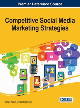 Hardcover Competitive Social Media Marketing Strategies Book