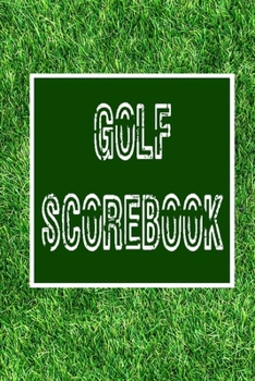 Paperback Golf Scorebook: Golf Par Tracker Book
