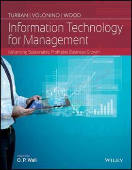 Paperback Information Technology For Management : Advancing Sustainable, Profitable Business Growth Book