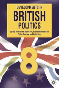 Paperback Developments in British Politics 8 Book