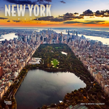 Calendar New York City 2024 Square Foil Book