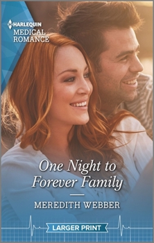 Mass Market Paperback One Night to Forever Family [Large Print] Book