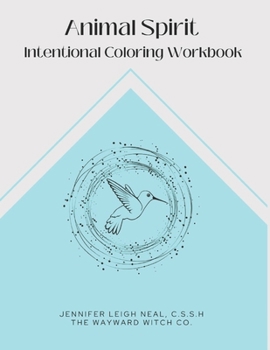 Paperback Animal Spirit Intentional Coloring Workbook Book