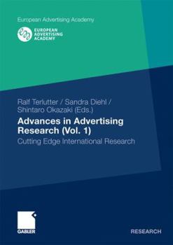 Hardcover Advances in Advertising Research (Vol. 1): Cutting Edge International Research [German] Book