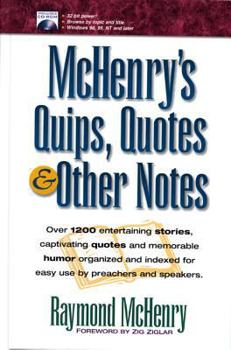 Hardcover McHenry's Quips, Quotes and Other Notes Book