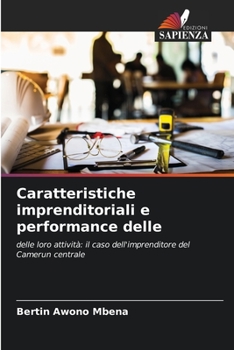 Paperback Caratteristiche imprenditoriali e performance delle [Italian] Book