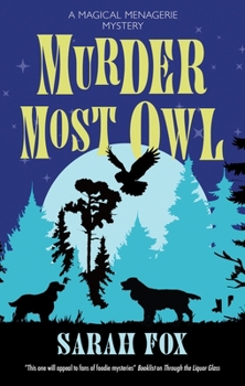 Hardcover Murder Most Owl [Large Print] Book